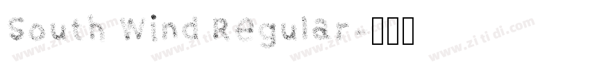 South Wind Regular字体转换